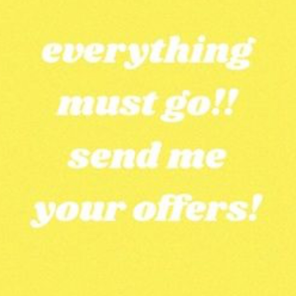 everything in my closet lol